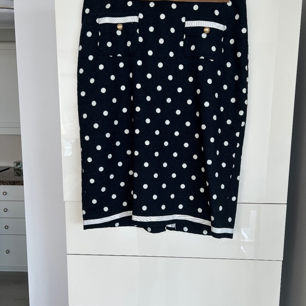 Talbots Polka Dot Skirt